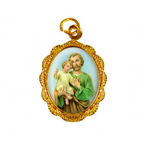 Medalha de alumínio - São José - Mod. 3