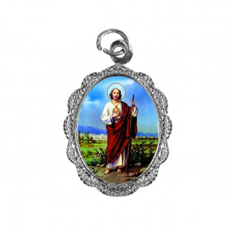 Medalha de Alumínio - São Judas Tadeu - Mod. 1