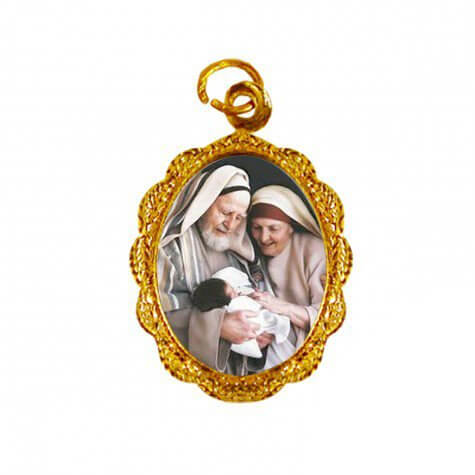 Medalha de Alumínio - São Zacarias e Santa Isabel