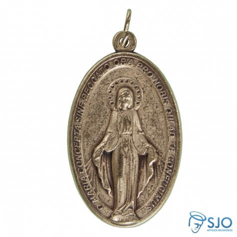 Medalha Oval de Nossa Senhora das Graas