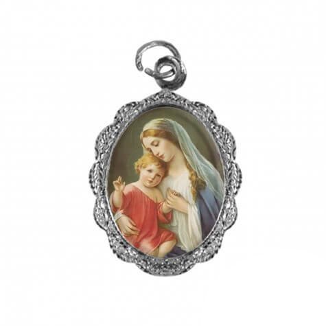 Medalha de Alumínio - Nossa Senhora do Amparo - Mod. 02