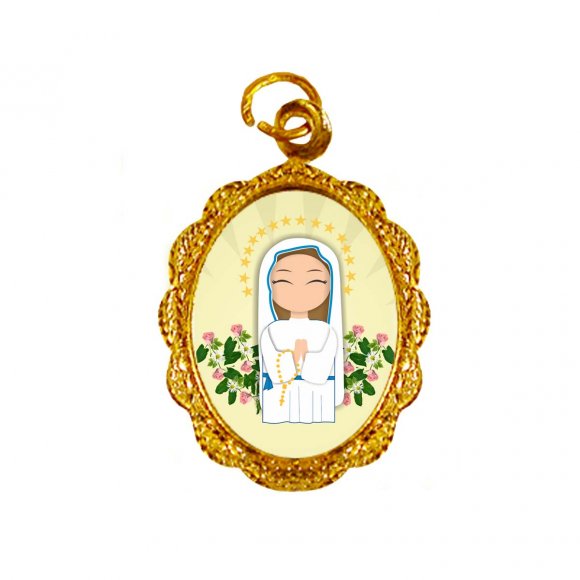 Medalha de alumínio Nossa Senhora de