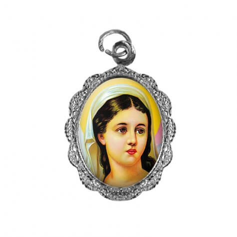 Medalha de Alumínio - Santa Luzia - Mod. 02