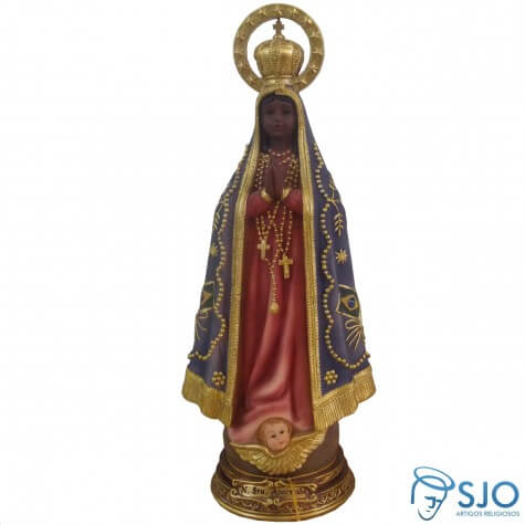 Imagem de Resina Nossa Senhora Aparecida - 22 cm