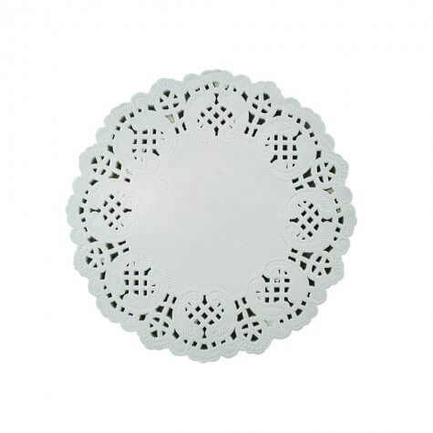 Papel Rendado 14 cm - 100 Unidades
