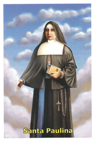 Santinhos de Oração Madre Paulina