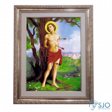 Quadro - São Sebastião - 52 cm x 42 cm