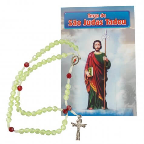 Terço com folheto São Judas Tadeu