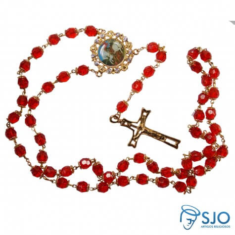Terço de São Jorge Vermelho