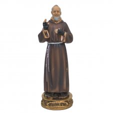 Imagem - Imagem de Resina Padre Pio - 40 cm