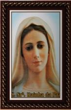 Imagem - Quadro Religioso Nossa Senhora Rainha da Paz