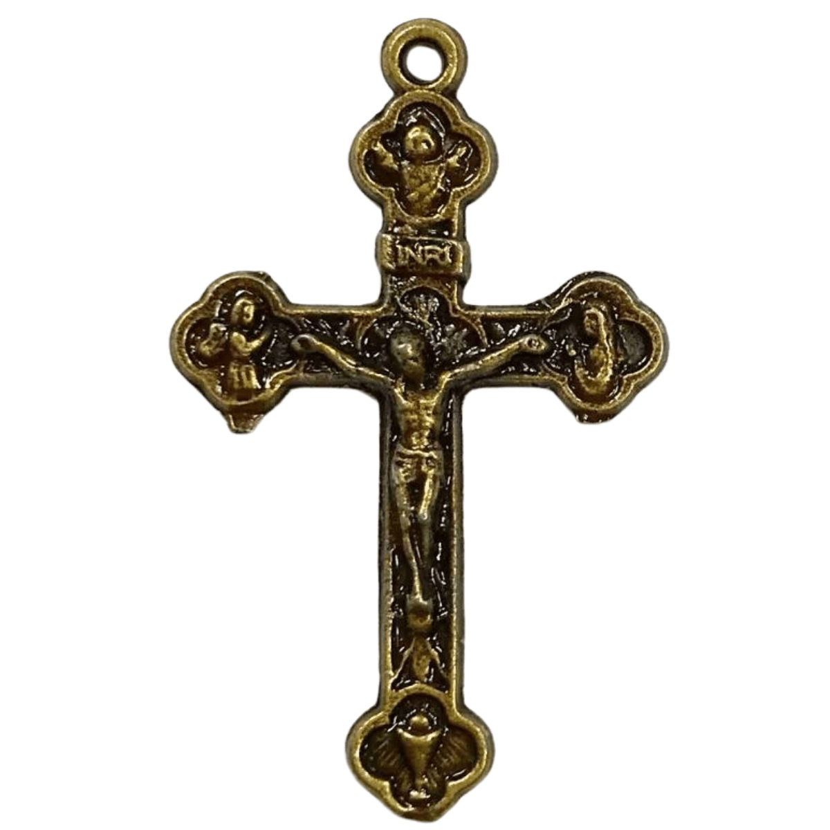 Crucifixo De Metal Para Terço Mod. C04 SJO Artigos Religiosos