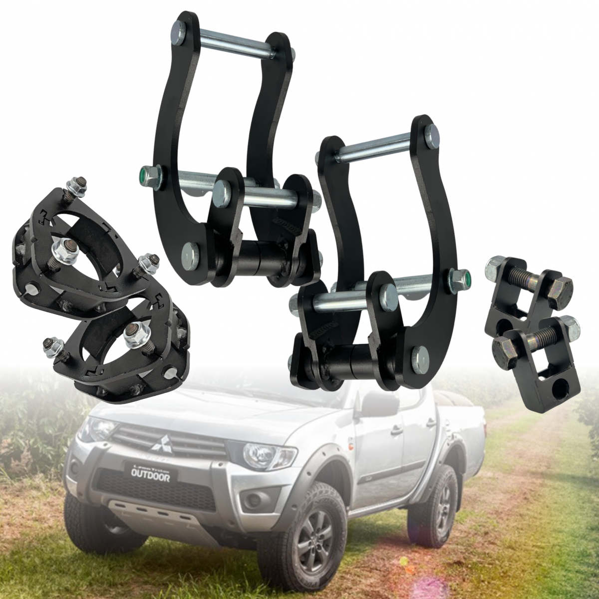 Kit Lift de Suspensão Completo 2" para Triton 2007 até 2016 LFT.900.281