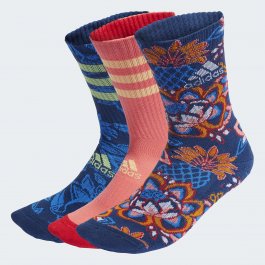 Imagem - Meias Cano Mdio Adidas Farm Rio 3 Pares