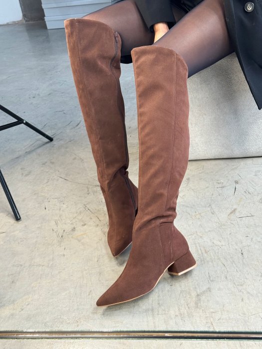 BOTA OVER EM CAMURÇA SALTO BAIXO JOSI 1122226