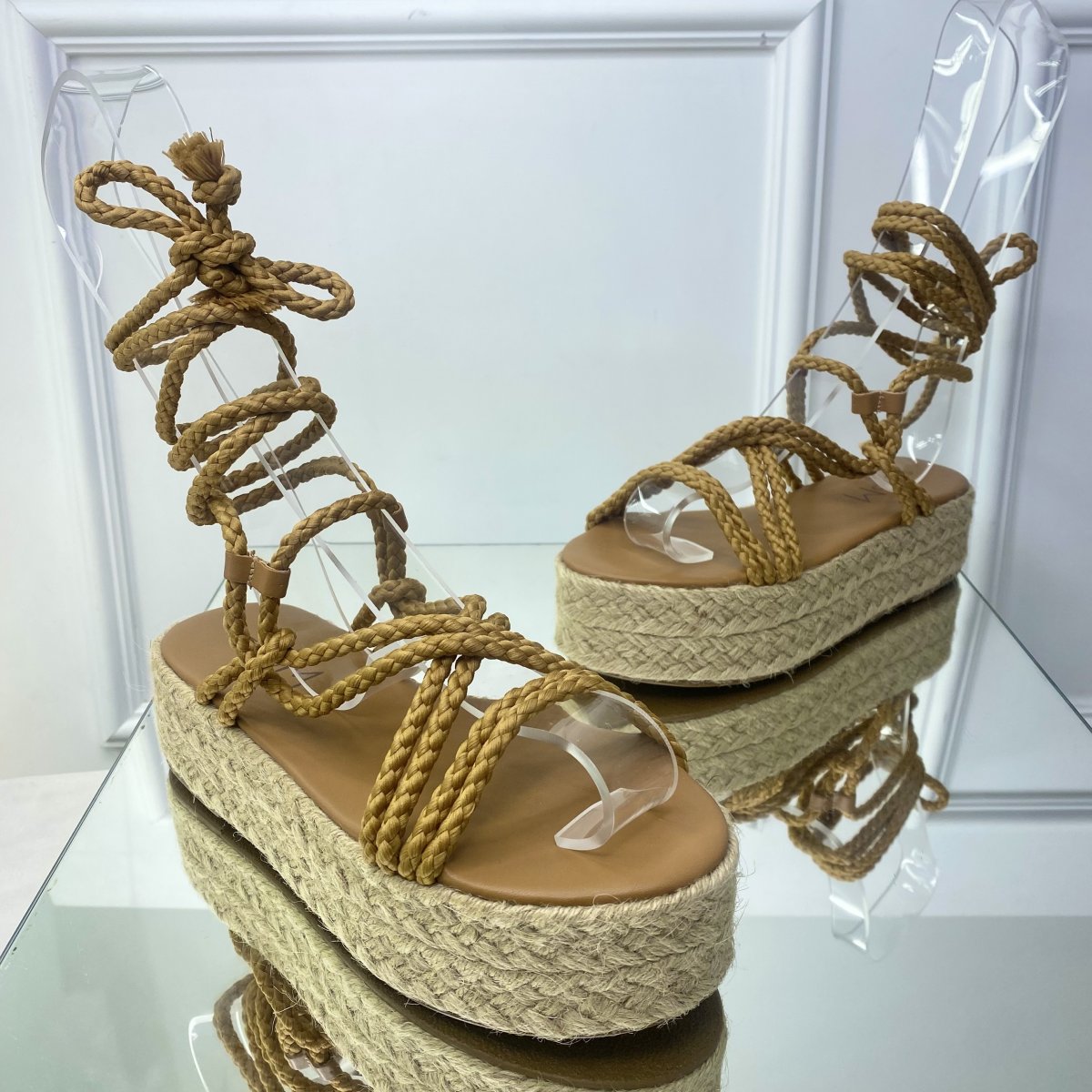 SANDÁLIA ANABELA DE CORDAS KAYLA 4300