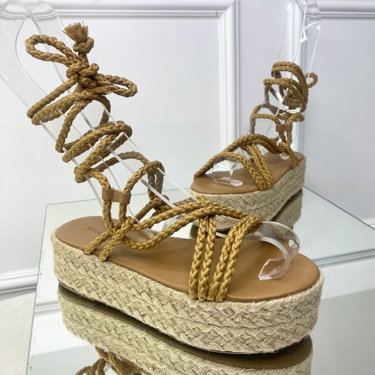 SANDÁLIA ANABELA DE CORDAS KAYLA 4300