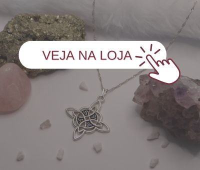 Nó de Bruxa da Sunshine Cristais: Amuleto de Proteção e Sabedoria Ancestral