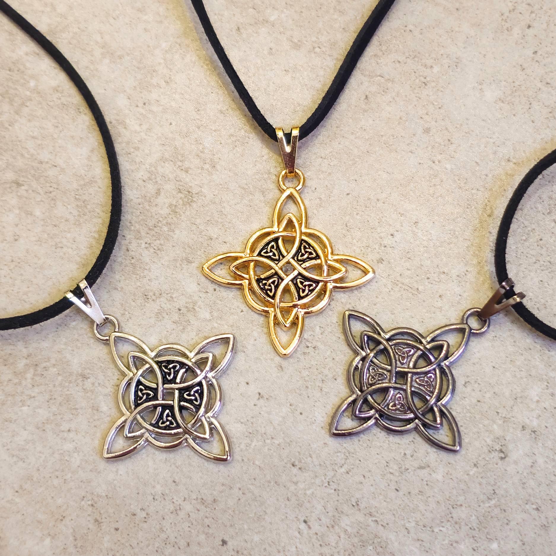 Colar Nó de Bruxa 33mm: Proteja-se e Encante