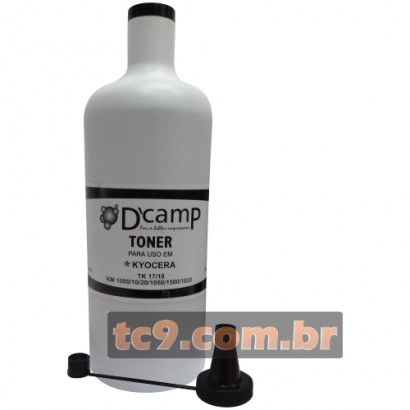 Refil de Toner Kyocera Mita TK17 | TK-17 | TK18 | TK-18 | TK20 | TK50 | TK57 | TK60 | TK67 | TK100 | TK-100 | TK112 | TK122 | 1Kg | DCamp