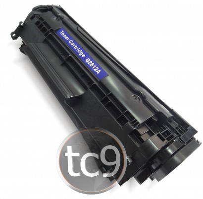 Cartucho de Toner HP Q2612A | 2612A | 12A | 1010 | 1018 | 1020 | 1022 | 3015 | 3020 | 3030 | 3050 | M1005 | M1319 | Compatível