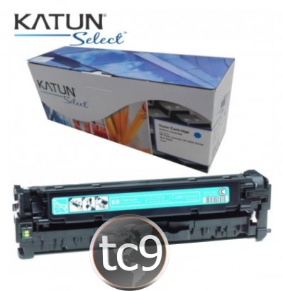 Cartucho Toner HP Color LaserJet CP2020 | CP2025 | CM2320 | CC531A | 531A | Ciano | Katun 