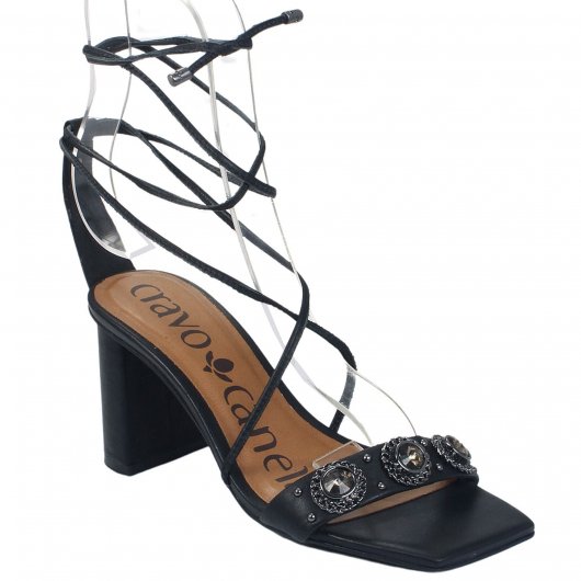 Sandália Cravo E Canela Couro 31611009 Teffé Calçados