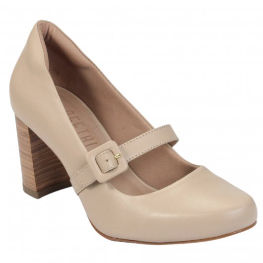 Sapato Mary Jane Neftali Couro 88007 | Teffé Calçados