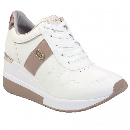 Tenis Salto Anabela TÃªnis Feminino Sneaker Plataforma Via Marte