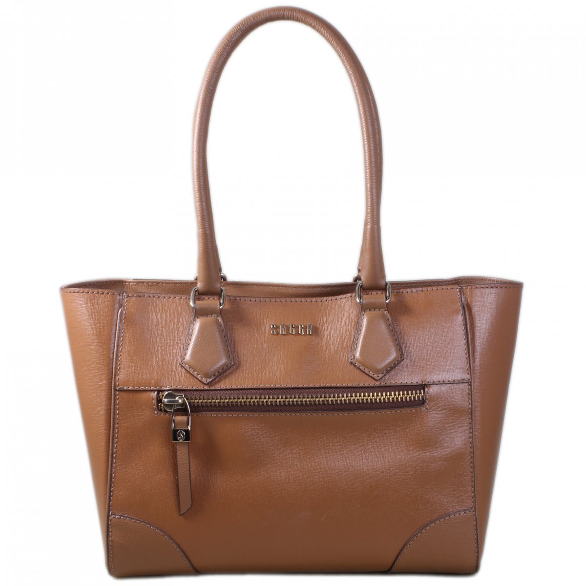 Bolsa Sagga Couro Safiano 5281 | Teffé Calçados