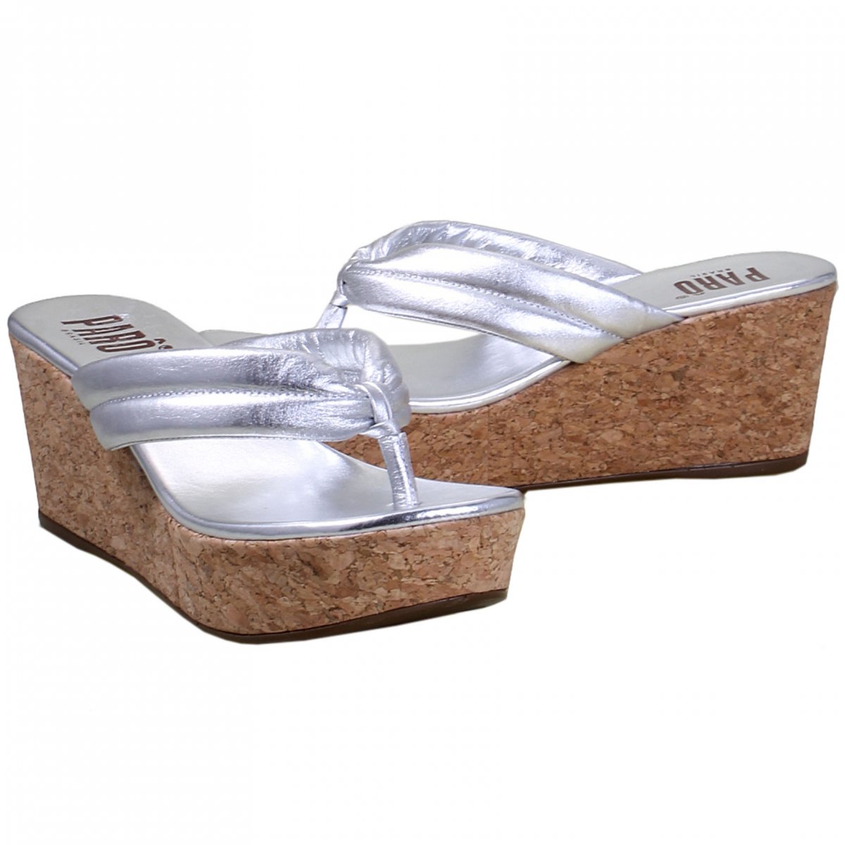 Tamanco Anabela Parô Couro 3874043 | Teffé Calçados