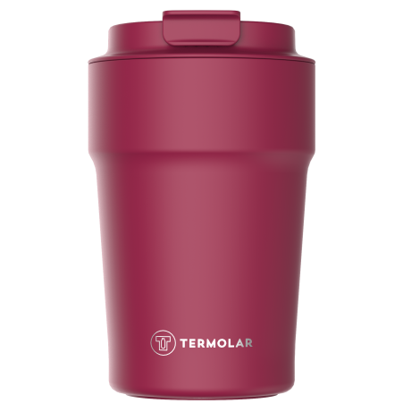 Copo Térmico Uniq Rosa Cyber 380mL Termolar