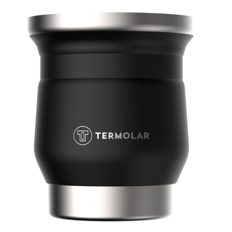 Cuia Térmica Inox Termolar 250ml Preta