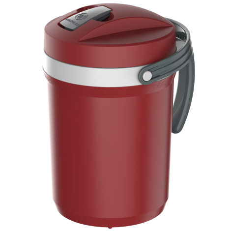 Jarra Térmica 2.5L Vermelho Energy Fliptop Termolar