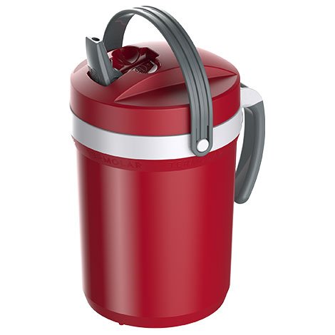 Jarra Térmica 2.5L Vermelho Latino Fliptop Termolar