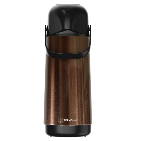 Garrafa Térmica Lúmina 1L Marrom Byte Termolar