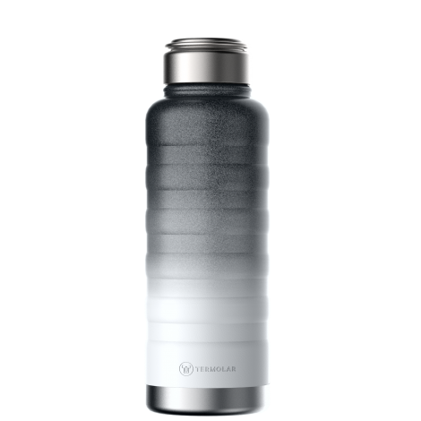 Garrafa Moove Preto Degradê 940mL Termolar