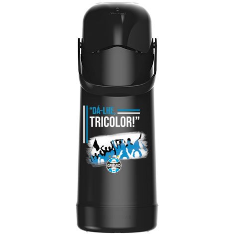 Garrafa Térmica Termolar 1 L Grêmio Magic Pump