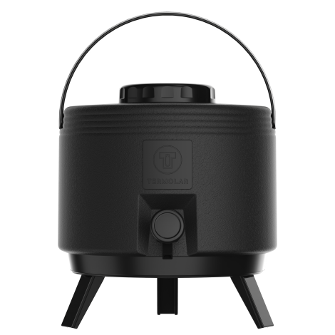 Botijão Térmico 6 Litros Maxitermo Preto Termolar