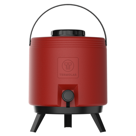 Botijão Térmico 8L Maxitermo Vermelho Energy Termolar