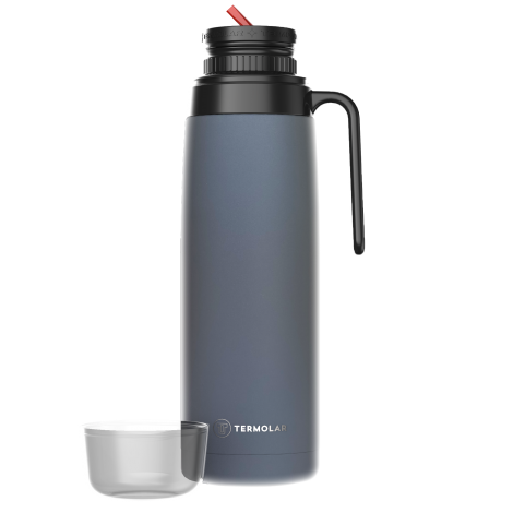 Garrafa Térmica 100% Inox R-Evolution Chumbo PRO 1L Termolar