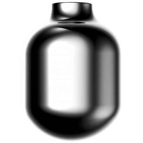 Ampola de Vidro para Reposição 1 Litro - Bule Luna