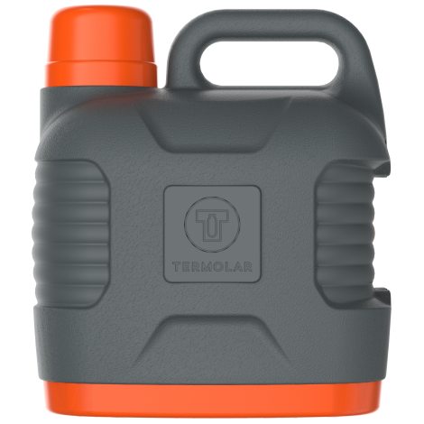 Garrafão Térmico 5 Litros Supertermo Termolar Cinza
