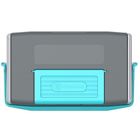 Caixa Térmica Termolar 8L Cinza Plus Verde Litoral SUV