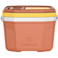 Imagem - Caixa Térmica 20 Litros Termolar Laranja Cookies