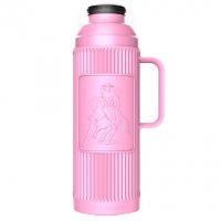 Imagem -  Garrafa Térmica Chimarrita Termolar 1L Rosa Balé