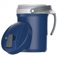 Jarra Térmica 2.5L Cinza Plus Verde Litoral Fliptop Termolar