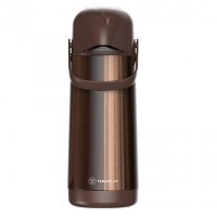 Imagem - Garrafa Térmica Termolar 1L Marrom Café da tarde Lúmina