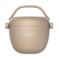 Imagem -  Marmita Térmica Smart Areia do Deserto 680mL Termolar 