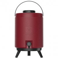 Imagem - Botijão Térmico Maxitermo Vermelho Latino 12 L Termolar